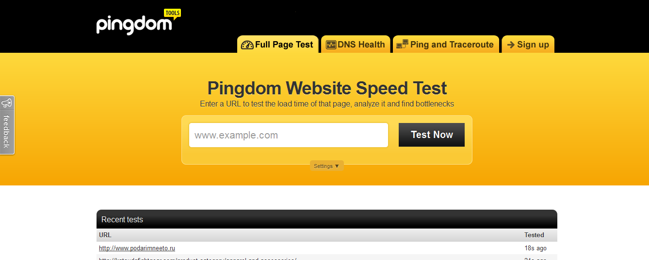 pingdom-tools